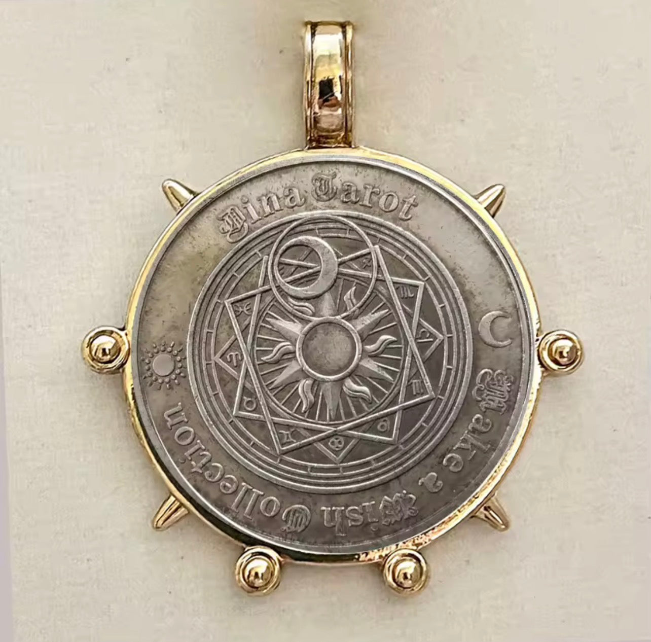 Celestial Sun and Moon coin