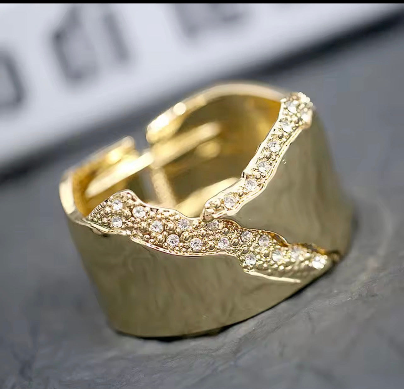 Statement cuff bracelet