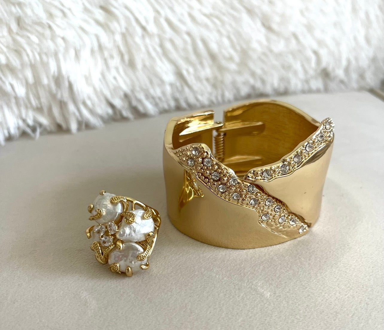 Statement cuff bracelet