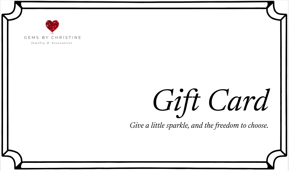 Gems By Christine gift card